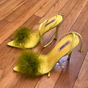 Cape Robbin feather heels